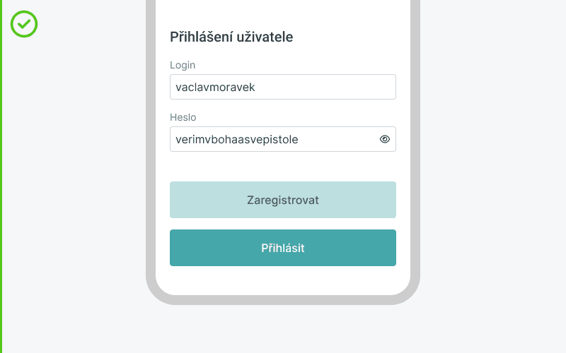 Vertikální zarovnání tlačítek přes celou šířku