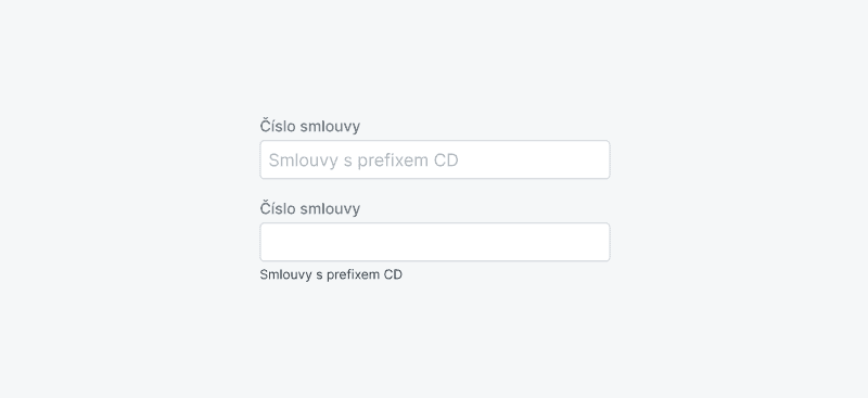Ukázka Input – Input 1