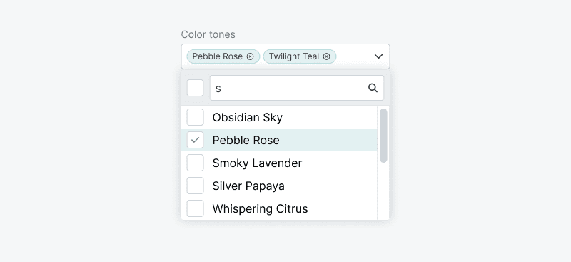 Ukázka Multiselect – Multiselect 01