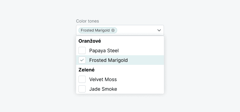 Ukázka Multiselect – Multiselect 03