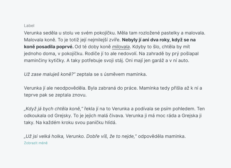Ukázka Plaintext – Plaintext 03