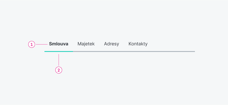 Ukázka Tabs – Tabsinline Ovr