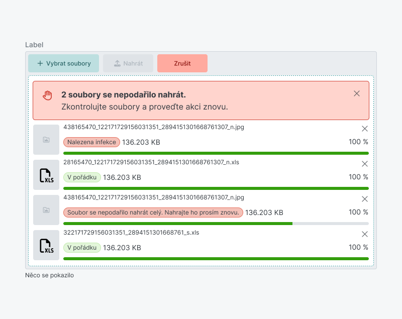 Ukázka Fileupload – Fileupload Adv 02