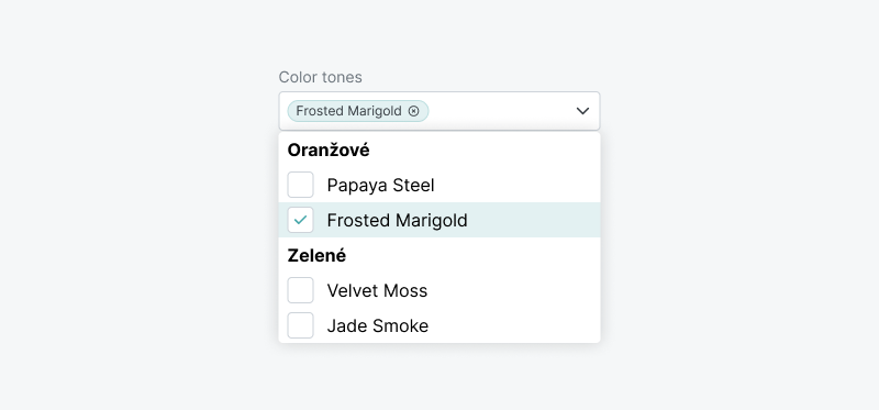 Ukázka Multiselect – Multiselect 03