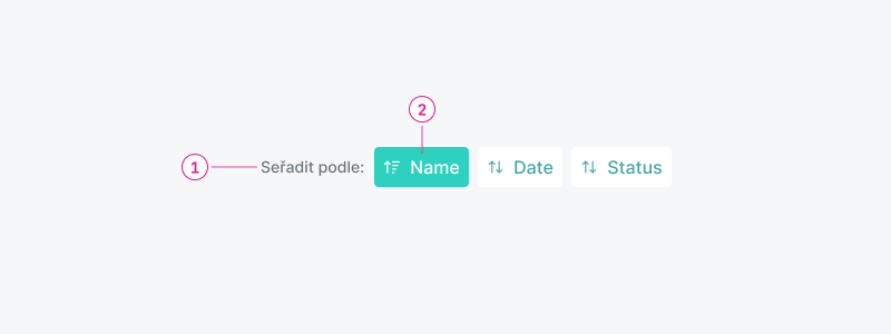 Ukázka Sorting – Sorting Ovr